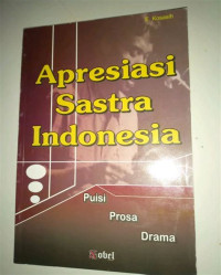 Image of Apresiasi sastra Indonesia