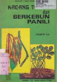 Image of Kacang tanah dan berkebun panili