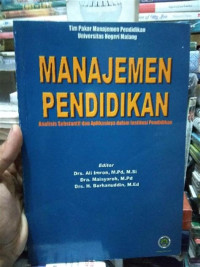 Image of Manajemen pendidikan