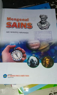 Image of Mengenal sains