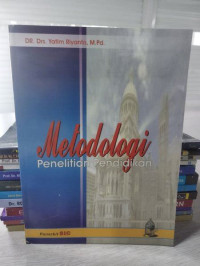 Image of Metodologi Penelitian Pendidikan