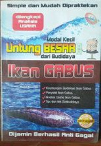 Image of Modal kecil untung besar budidaya ikan gabus