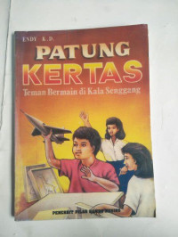 Image of Patung Kertas : Teman Bermain Di Kala Senggang