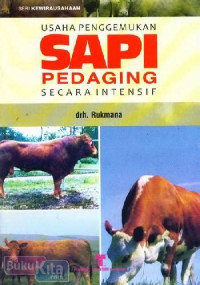 Image of Seri Kewirausahaan : Usaha Penggemukan Sapi Pedaging Secara intensif