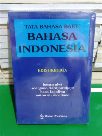 Image of Tata Bahasa Baku Bahasa Indonesia