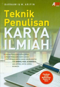 Image of Teknik Penulisan Karya Ilmiah
